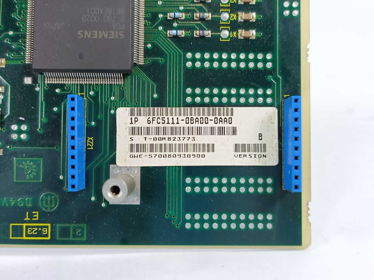 Siemens 6FC5111-0BA00-0AA0 570214.0004.00 Circuit Board