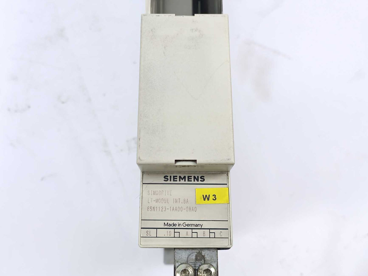 Siemens 6SN1123-1AA00-0HA0 SIMODRIVE LT-MODUL INT. 8A 462008.1003.02