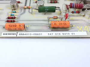Siemens 6RA4013-0BA01 Power Card