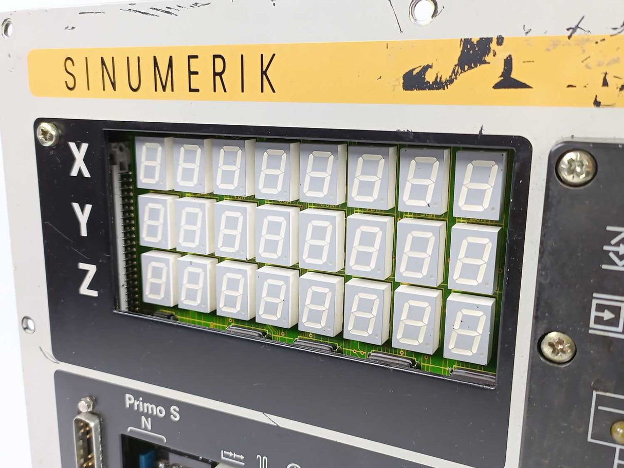 Siemens 6FC3 361-0BB SINUMERIK Primo S, Control Panel, 220V : 50/60Hz - 80 VA