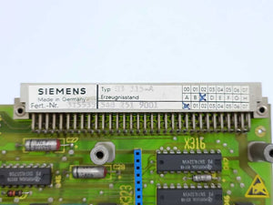 Siemens 03315-A SINUMERIK Card D