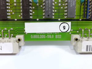 Gildemeister 0.860.204-59.1 B32 AES 5 PLC Board
