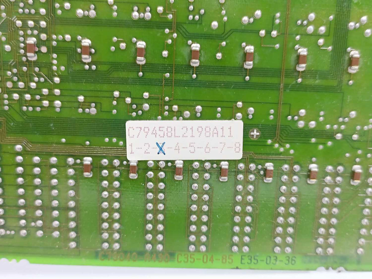 Siemens C79458-L2198-A11 C79040-A430-C35-04-85 Interface Board
