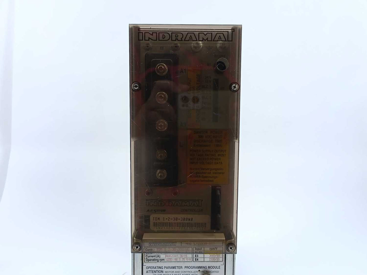 Indramat TDM1.2-30-300-W0 A.C. Servo Controller