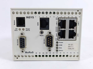 INSYS MICROELECTRONICS 11-02-06-02.004 RS 232 M/I 4 LAN Modem MoRoS