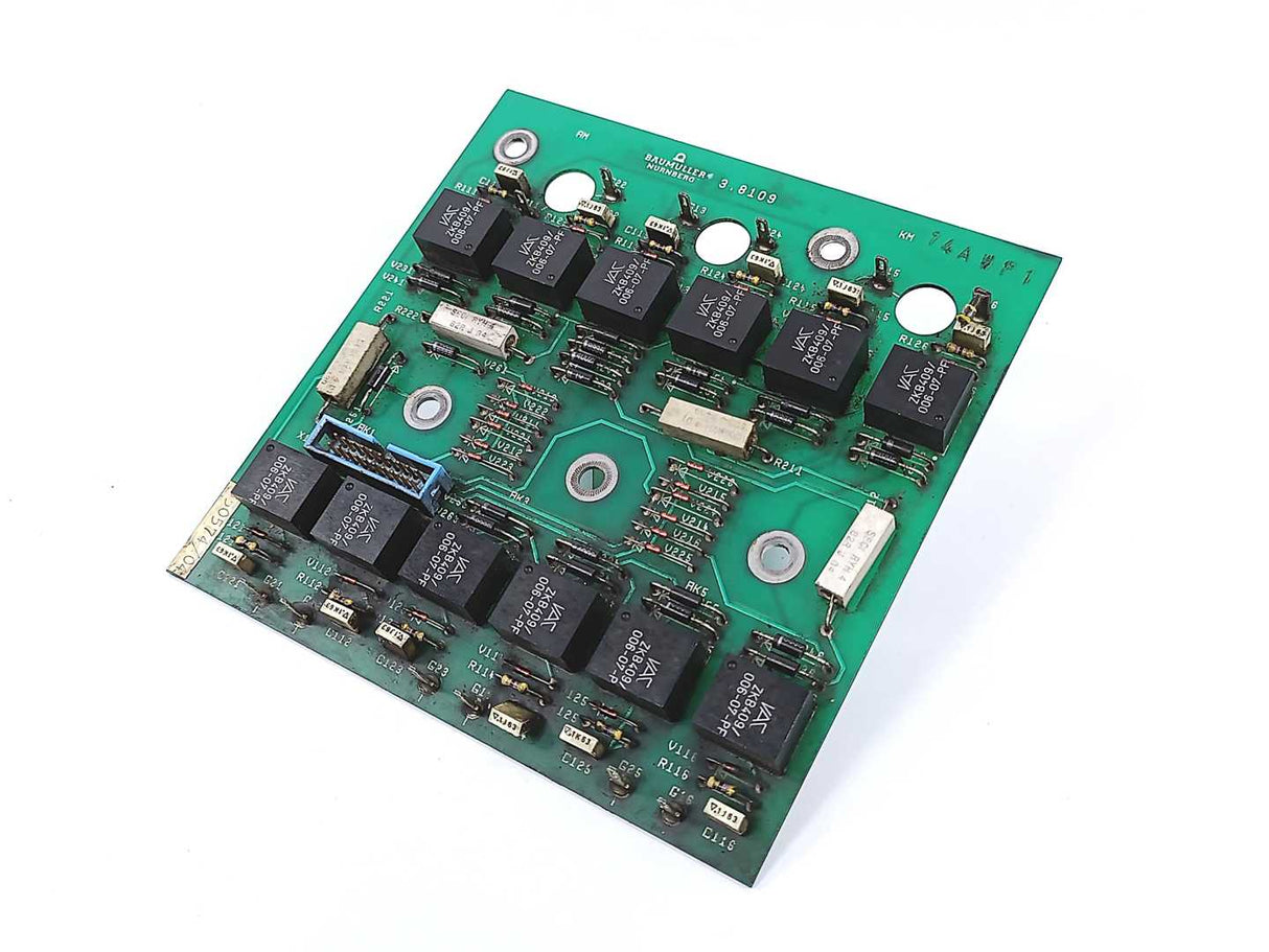 Baumuller Nurnberg 3.8109 I/O Relay Board