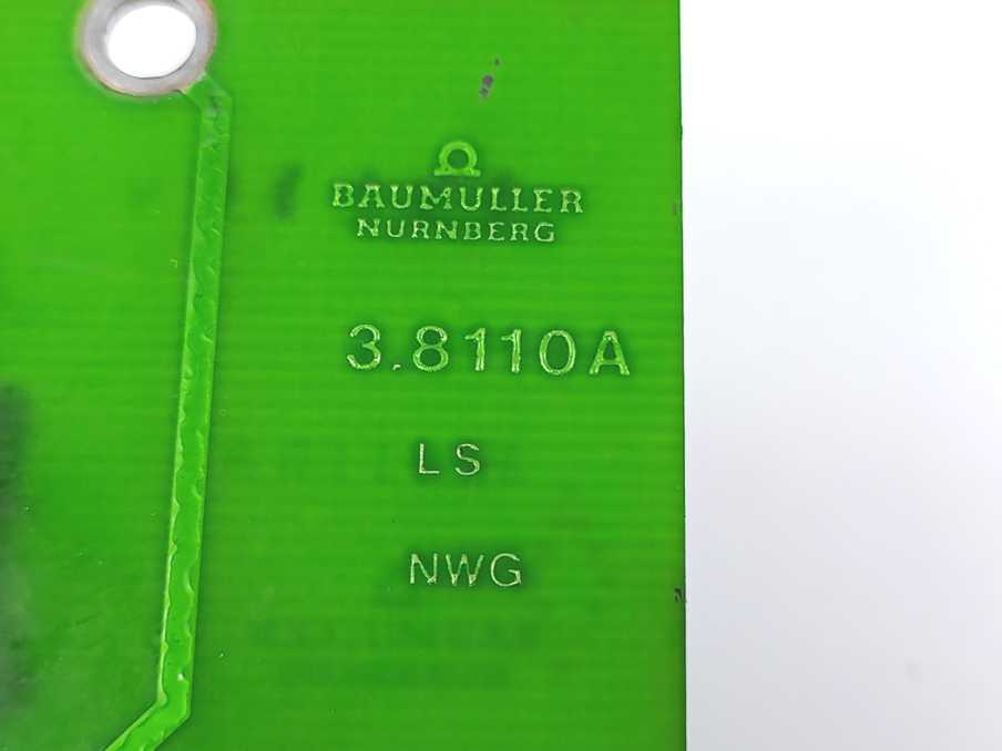 Baumuller Nurnberg 3.8110A Circuit Board