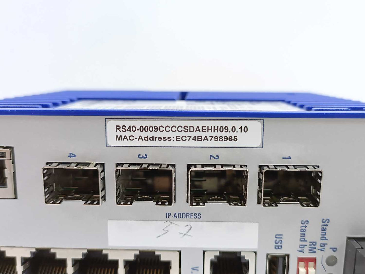 Hirschmann RS40-0009CCCCSDAEHH09.0.10 Rail Switch