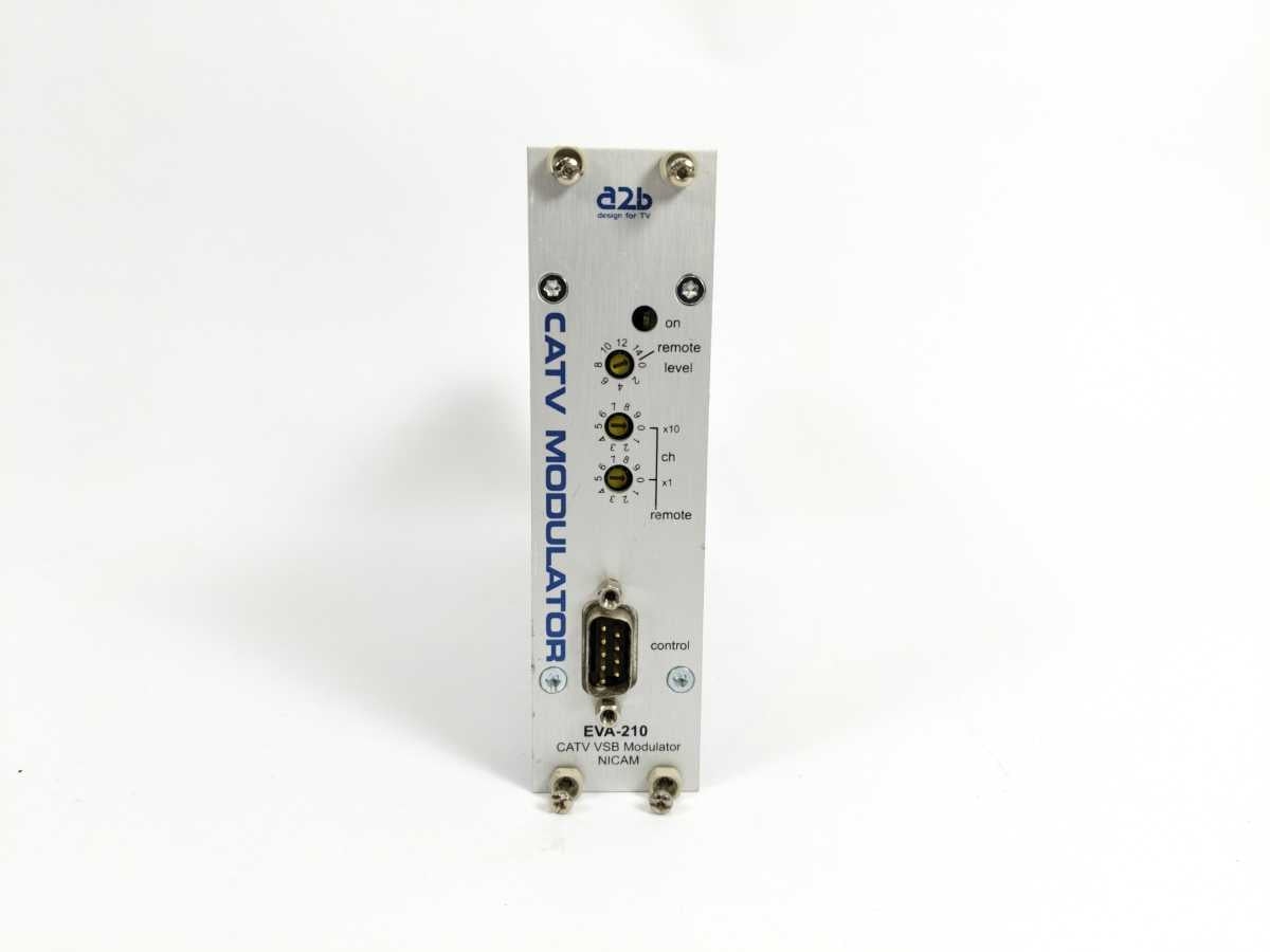 a2b Electronics 102210.01 EVA-210 CATV VSB Modulator NICAM
