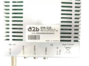 a2b Electronics 102210.01 EVA-210 CATV VSB Modulator NICAM