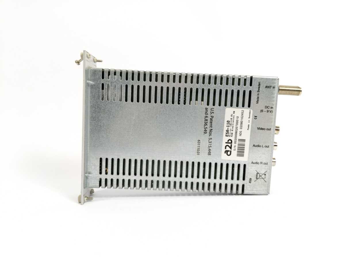 a2b Electronics 101110.01 ESA-110 Digital Satelite Reciever Modulator