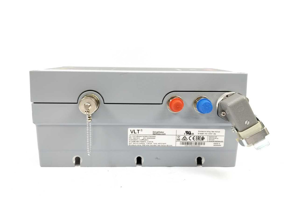 Danfoss 134X1919 VLT Drive Motor w/ MCA101 Profibus FCP106N3K0T4C66H1FSXXA0