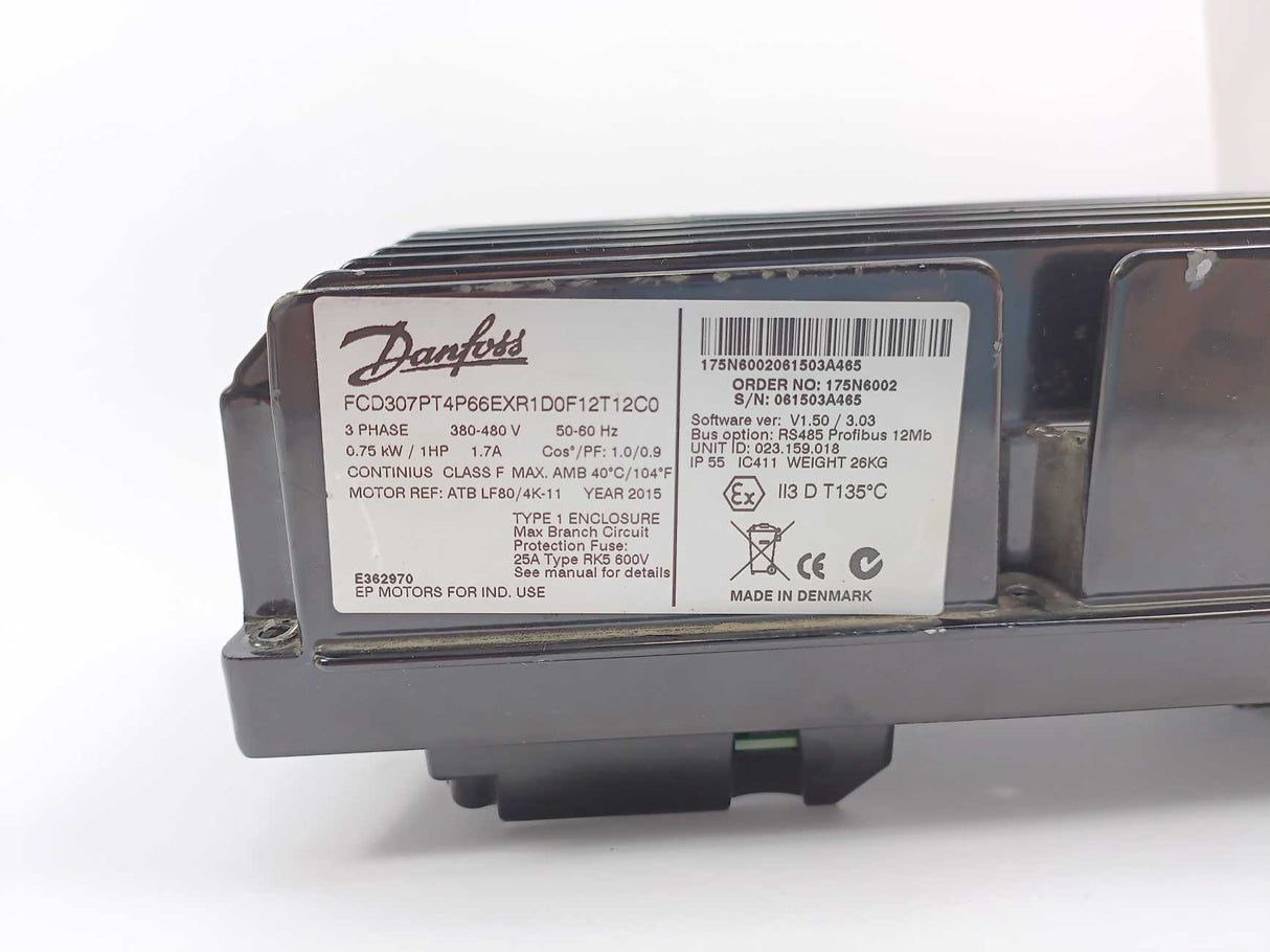Danfoss FCD307PT4P66EXR1D0F12T12C0 Electronic Unit
