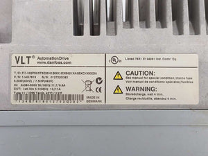 Danfoss 134G7619 VLT FC 302 Unit 5,5kW FC-302P5K5T5E55H1BGX1