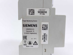 Siemens 7KT1666 Power Monitoring Device / power meter