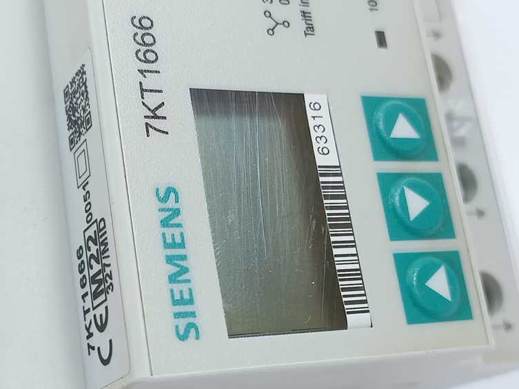 Siemens 7KT1666 Power Monitoring Device / power meter