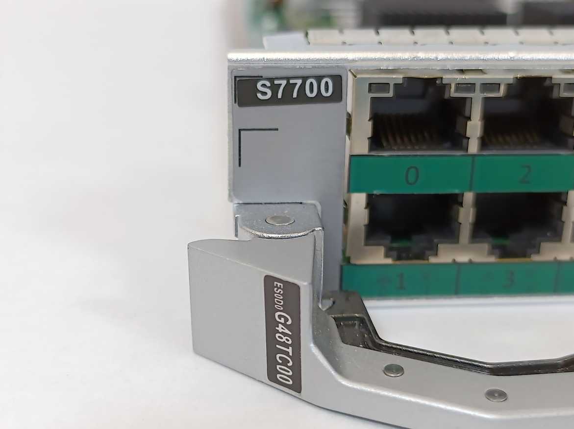 Huawei ES0D0G48TC00 S7700 48-Port 10/100/1000BASE-T Interface Card (EC, RJ45)