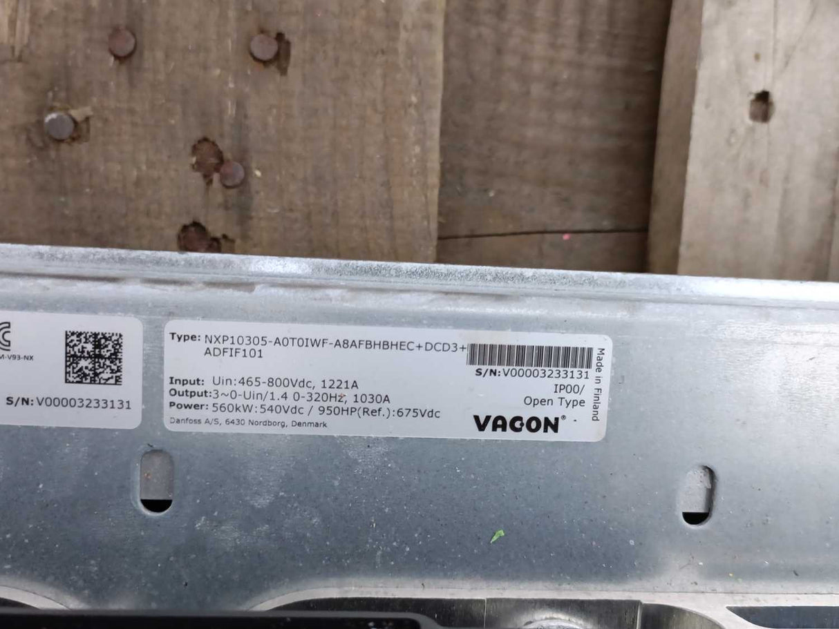 Vacon NXP10305-A0T0IWF-A8AFBHBHEC+DCD3+ADFIF101 70CPA-S63DL-0066