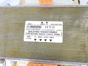 Noratel SU195C-400230 Isolating Transformer, 2400 VA 3-060-195030