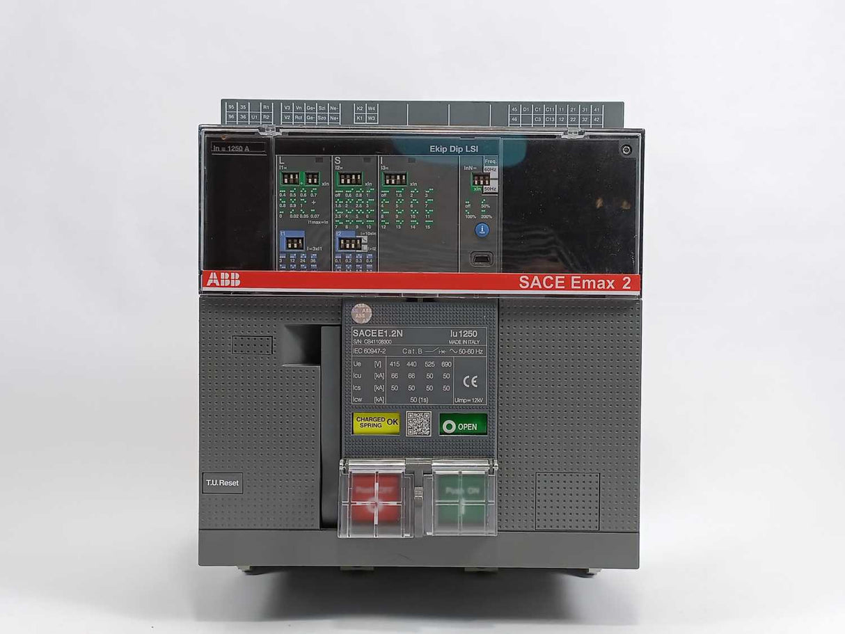 ABB 1SDA070842R1 SACEE1.2N 1250 Ekip Dip LSI 3p F F Circuit Breaker