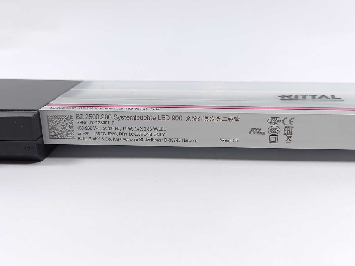 Rittal SZ 2500.200 SZ 2500200 System Light LED 900 w/ SZ 2500.460 Adapter