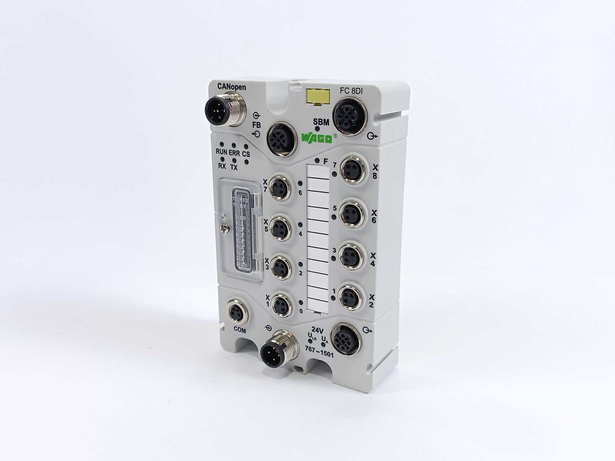 Wago 767-1501 FC 8DI CANopen; 8-Channel Digital Input 24VDC