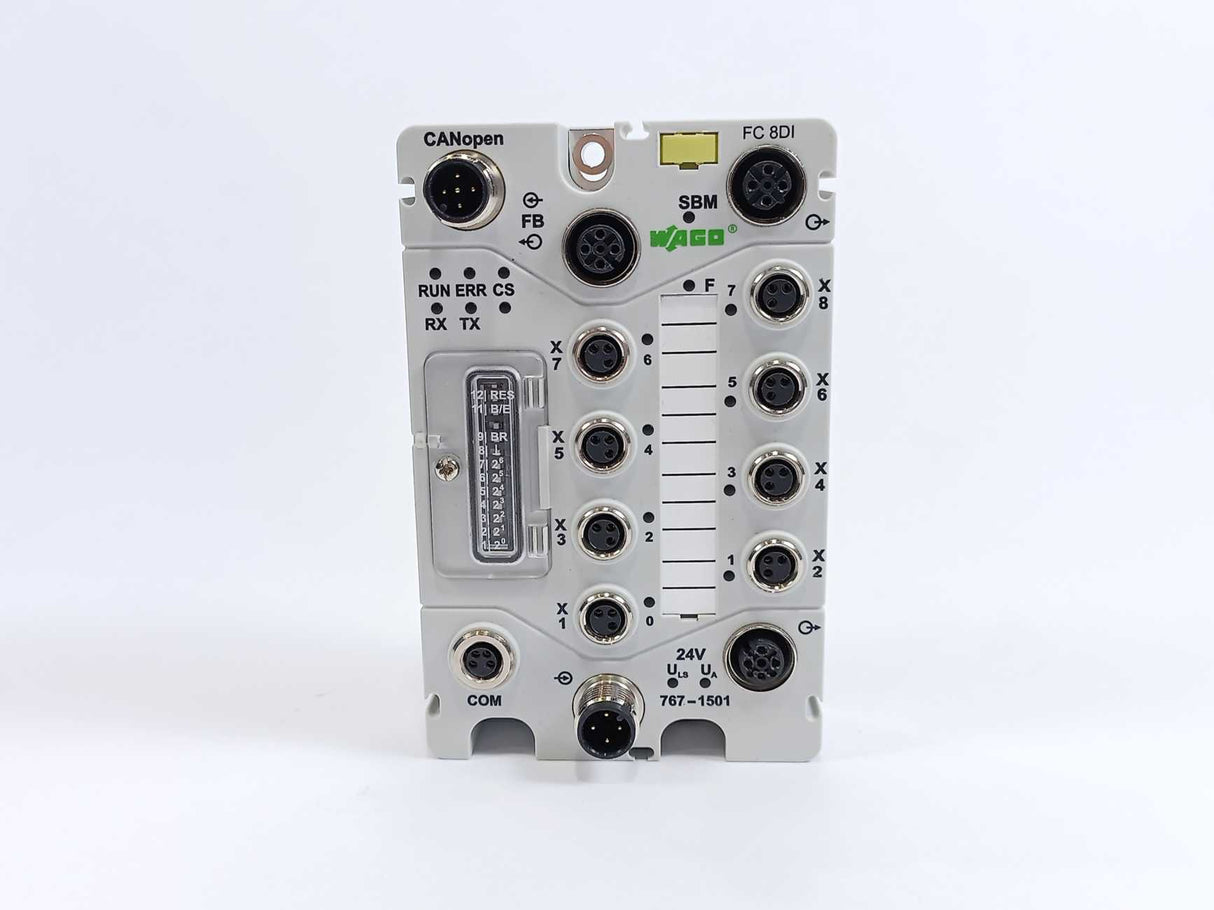Wago 767-1501 FC 8DI CANopen; 8-Channel Digital Input 24VDC
