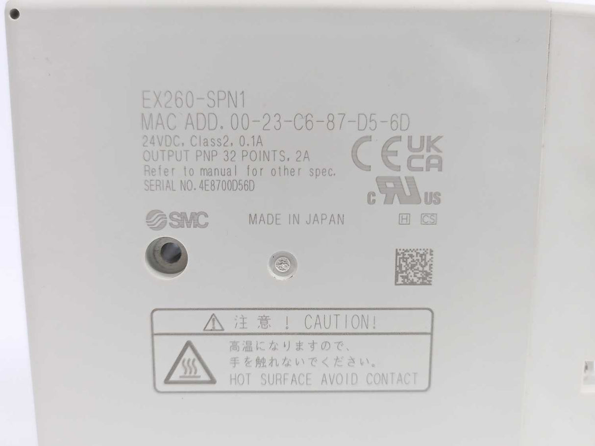 SMC EX260-SPN1 EX260 Serial Interface Unit