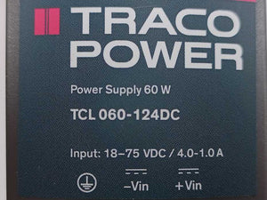 Traco Power TCL 060-124DC Power Supply 60 W