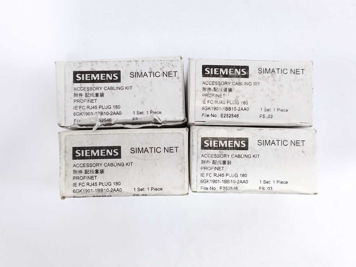 Siemens 6GK1901-1BB10-2AA0 Industrial Ethernet plug 4 pcs