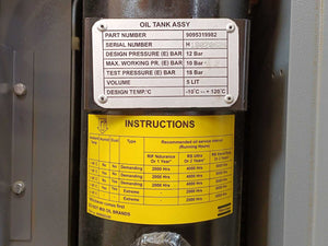 Atlas Copco GX2 9 200 Air Compressor w/ 9097509014 & 9095319982