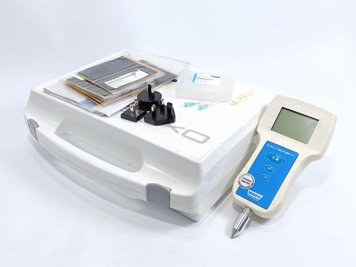 WITT Oxybaby M+i O2 Mobile Gas Analyzer w/ Seals & Needles for Oxybaby
