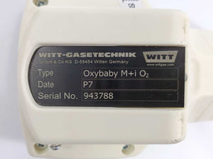 WITT Oxybaby M+i O2 Mobile Gas Analyzer w/ Seals & Needles for Oxybaby