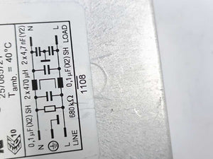 Epcos B84111-A-B120 Power Line Filter 20A 115/250V