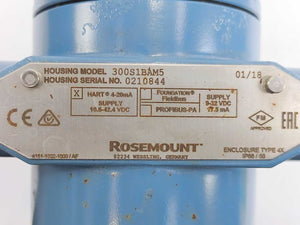 Rosemount 3051S2CD3A3E13A1BM5Q4Q8 Super Module Supply 10.5-42.4VDC