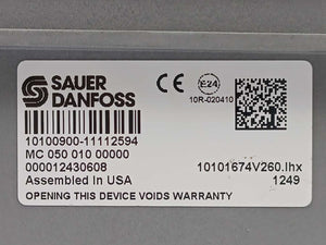 Sauer Danfoss MC050 010 00000 PLUS+1 50-pin Microcontroller, Defective