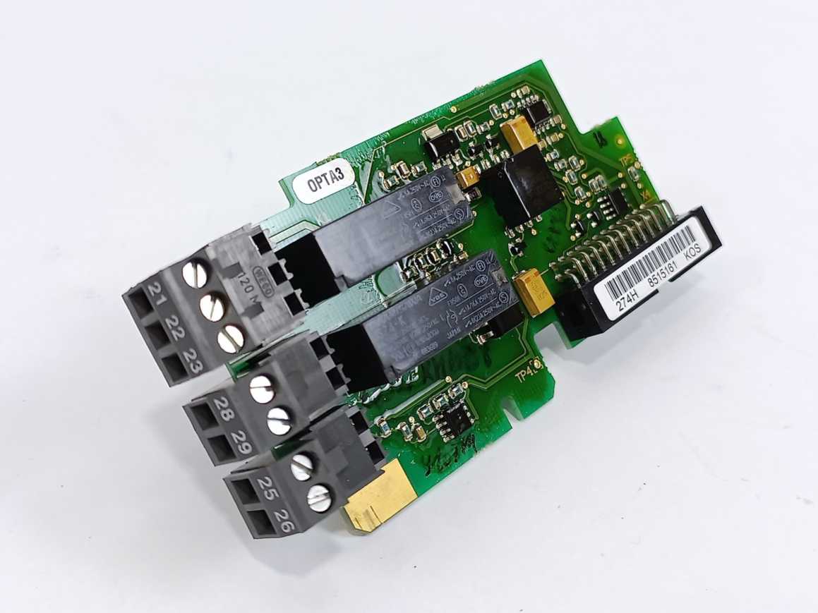 Vacon CM050500  PC00274 D OPTA3 Control Unit Platine Frequency Converter