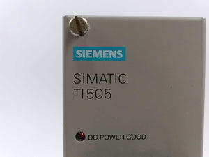 Siemens/Texas Instruments TI505-6660 Power Supply 505-6660