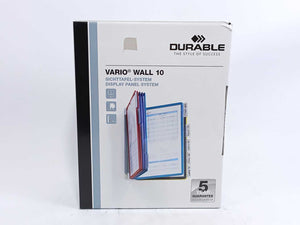 DURABLE VARIO WALL 10 Display Panel System With wall Mount
