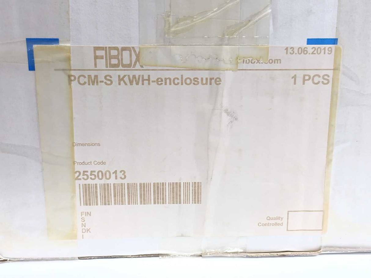 Fibox 2550013 PCM-S KWH Enclosure 254x534