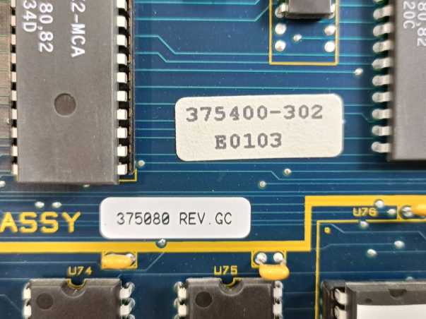 VideoJet Excel 375400-302 Automation Detector Circuit Control Board, CIJ printer