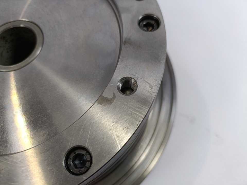 Röhm LVE-125-SCS-00 3-Jaw Pneumatic Chuck LVE-125/525-00