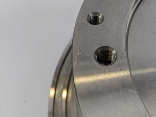 Röhm LVE-125-SCS-00 3-Jaw Pneumatic Chuck LVE-125/525-00