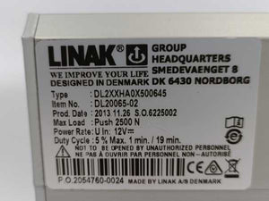 LINAK DL20065-02 DL2 Heavy-Duty Lifting Column DL2XXHA0X500645