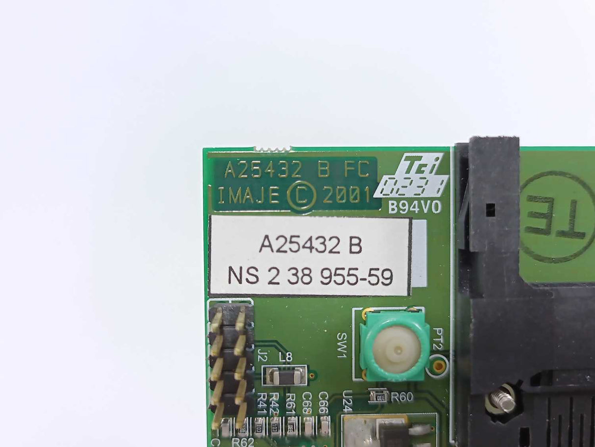 MARKEM IMAJE A25432 B Inkjet Printer Carte IHM / User Interface Controller PCB