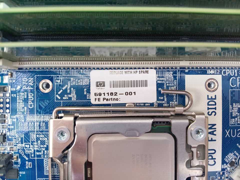 HP 591182-001 Z800 Workstation Motherboard