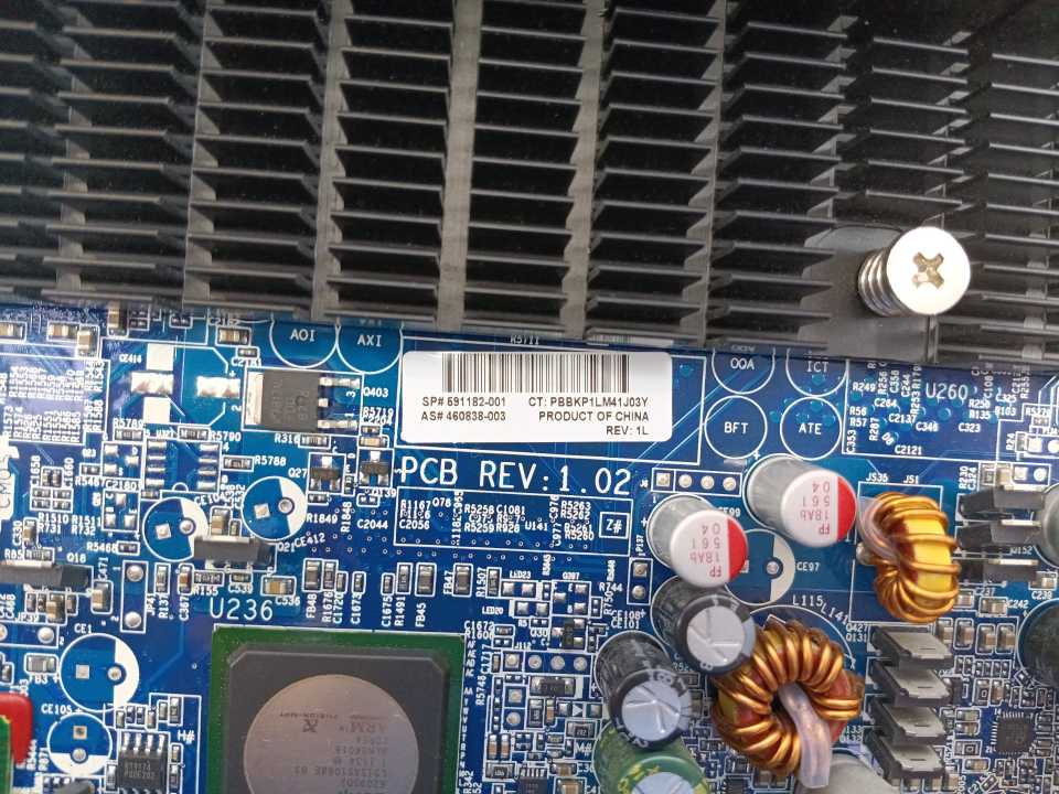 HP 591182-001 Z800 Workstation Motherboard