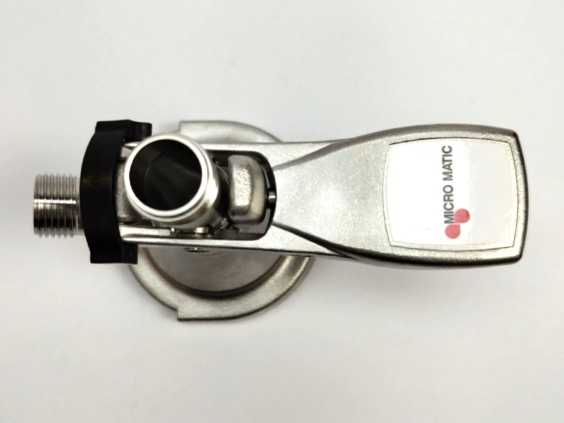 Micro Matic SK 184.04 Keg Coupler / Beer Tap Coupler - Gas In Valve