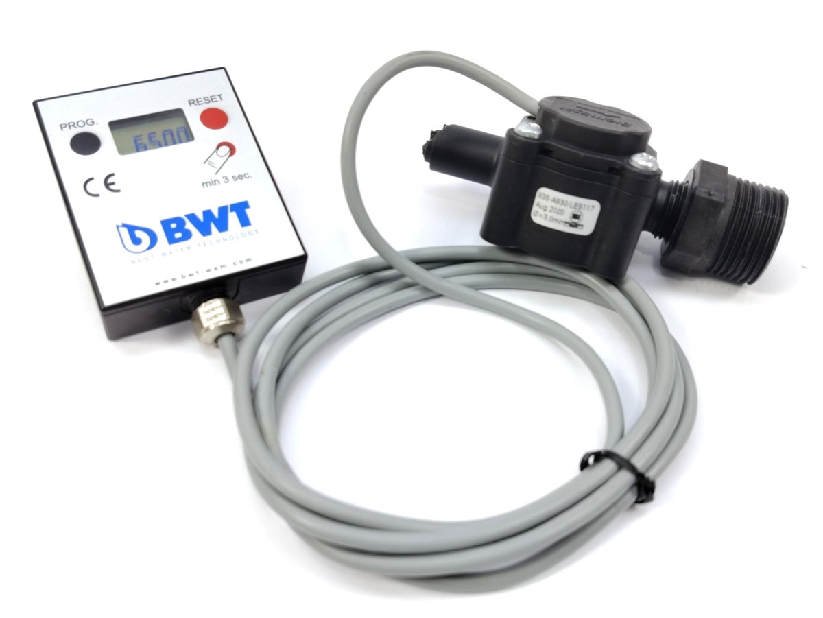 BWT 938-A930/LE5117 Water Flow Meter / Counter with Digital Display