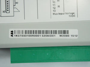 ABB 1KGT033100R0001 520AID01 Analog Input Module